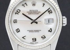 Rolex Datejust 36 16234 (2003) - Pearl dial 36 mm Steel case