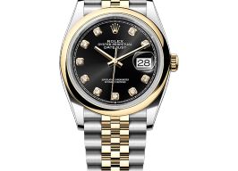 Rolex Datejust 36 126203 (2025) - Zwart wijzerplaat 36mm Staal