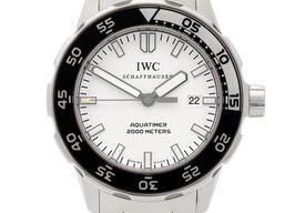 IWC Aquatimer Automatic 2000 IW356805 (2011) - White dial 44 mm Steel case