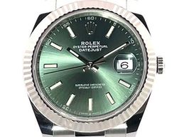 Rolex Datejust 41 126334 (2024) - Green dial 41 mm Steel case