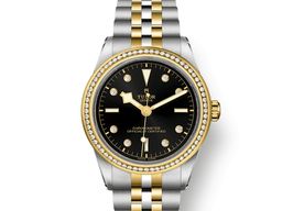 Tudor Black Bay S&G 79673 (2025) - Zwart wijzerplaat 39mm Goud/Staal