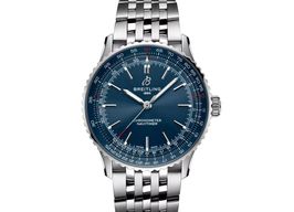 Breitling Navitimer A17329161C1A1 (2024) - Blauw wijzerplaat 41mm Staal