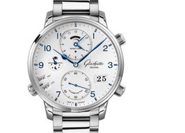 Glashütte Original Senator Cosmopolite 1-89-02-03-02-70 (2024) - White dial 44 mm Steel case