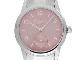 NOMOS Club 756 (2025) - Pink dial 34 mm Steel case