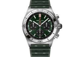 Breitling Chronomat 42 AB0134101L2S1 (2024) - Green dial 43 mm Steel case