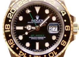 Rolex GMT-Master II 116713LN (2019) - Zwart wijzerplaat 40mm Goud/Staal