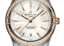 Breitling Chronomat 36 U10380591A2U1 (2026) - Wit wijzerplaat 36mm Staal