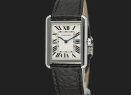 Cartier Tank Solo W5200005 (2014) - White dial 24 mm Steel case