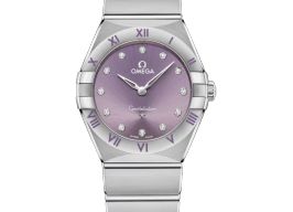 Omega Constellation Quartz 131.10.28.60.60.002 (2026) - Purple dial 28 mm Steel case
