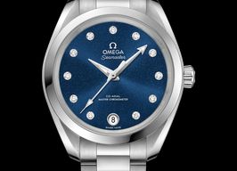 Omega Seamaster Aqua Terra 220.10.34.20.53.001 (2022) - Blue dial 34 mm Steel case