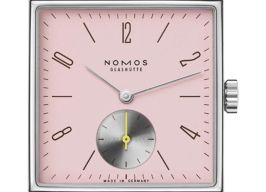 NOMOS Tetra 476 (2024) - Pink dial 30 mm Steel case