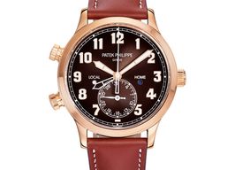 Patek Philippe Calatrava 5524R-001 (2025) - Brown dial 42 mm Rose Gold case