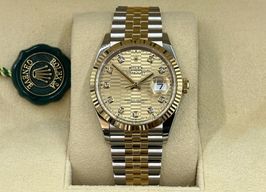 Rolex Datejust 36 126233 (2024) - Gold dial 36 mm Steel case