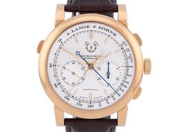 A. Lange & Söhne Double Split 404.032 (2016) - Silver dial 43 mm Rose Gold case