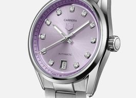 TAG Heuer Carrera WBN2319.BA0001 (2025) - Purple dial 36 mm Steel case