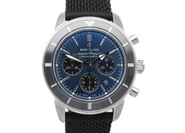 Breitling Superocean Heritage II Chronograph AB0162121C1S1 (2024) - Blue dial 44 mm Steel case