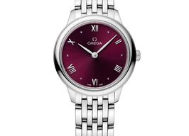Omega De Ville 434.10.28.60.11.001 (2025) - Red dial 28 mm Steel case