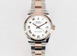 Rolex Datejust 31 278271 (2021) - White dial 31 mm Gold/Steel case