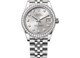 Rolex Datejust 31 278384RBR (2025) - Zilver wijzerplaat 31mm Staal