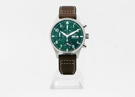 IWC Pilot Chronograph IW388103 (2024) - Green dial 41 mm Steel case