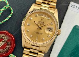 Rolex Day-Date 36 18238 (1995) - Goud wijzerplaat 36mm Geelgoud