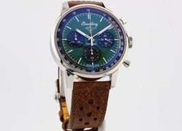 Breitling Top Time A25310 (2023) - Groen wijzerplaat 42mm Staal