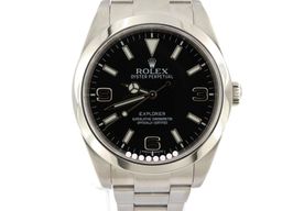 Rolex Explorer 214270 (2014) - Black dial 39 mm Steel case