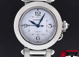 Cartier Pasha WSPA0013 (2020) - Silver dial 35 mm Steel case