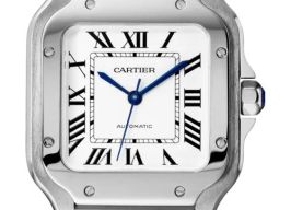 Cartier Santos WSSA0029 (2026) - Silver dial 35 mm Steel case