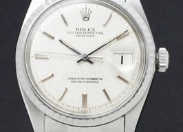 Rolex Datejust 1603 (1972) - Zilver wijzerplaat 36mm Staal