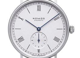 NOMOS Ludwig 38 234 (2022) - White dial 38 mm Steel case