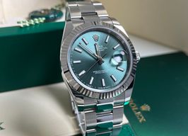 Rolex Datejust 41 126334 (2024) - Green dial 41 mm Steel case