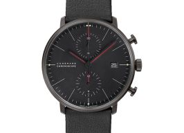 Junghans max bill Chronoscope 27/4409.02 (2026) - Black dial 40 mm Steel case