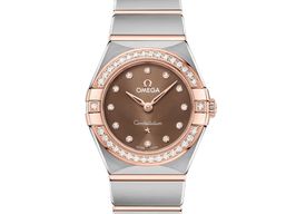 Omega Constellation Quartz 131.25.25.60.63.001 (2024) - Bruin wijzerplaat 25mm Staal