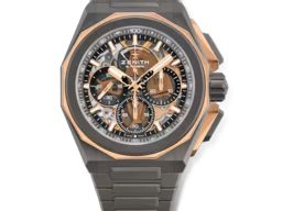 Zenith Defy 87.9100.9004/03.I001 (2026) - Zwart wijzerplaat 45mm Roségoud