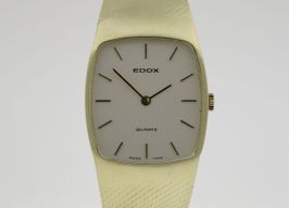 Edox Seamaster 2975 (1990) - Silver dial 32 mm Yellow Gold case