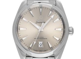 Omega Seamaster Aqua Terra 220.10.38.20.09.001 (2025) - Beige dial 38 mm Steel case