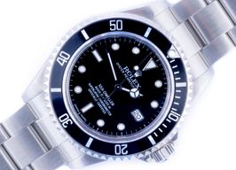 Rolex Sea-Dweller 4000 16600 (2001) - Zwart wijzerplaat 40mm Staal