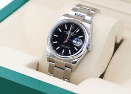 Rolex Datejust 36 126200 (2021) - Black dial 36 mm Steel case