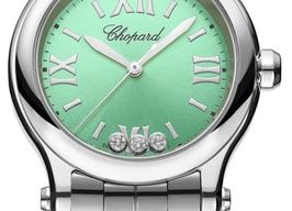 Chopard Happy Sport 278590-3013 (2026) - Green dial 30 mm Steel case