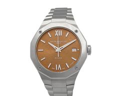 Baume & Mercier Riviera M0A10764 (2025) - Oranje wijzerplaat 36mm Staal