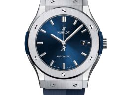 Hublot Classic Fusion Blue 511.NX.7170.RX (2025) - Blue dial 45 mm Titanium case