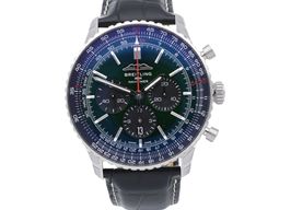 Breitling Navitimer 01 (46 MM) AB0137241L1P1 (2025) - Green dial 46 mm Steel case