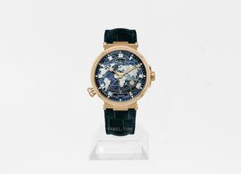 Breguet Marine 5557BR/YS/9WV (2024) - Blauw wijzerplaat 44mm Roségoud