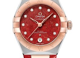 Omega Constellation 131.23.29.20.99.002 (2026) - Rood wijzerplaat 29mm Staal