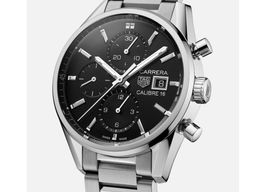 TAG Heuer Carrera Calibre 16 CBK2110.BA0715 (2023) - Black dial 41 mm Steel case