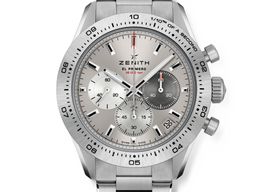 Zenith Chronomaster Sport 95.3100.3600/39.M3100 (2024) - Grijs wijzerplaat 41mm Titanium