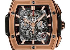 Hublot Spirit of Big Bang 601.OX.0183.LR (2024) - Transparant wijzerplaat 45mm Roségoud