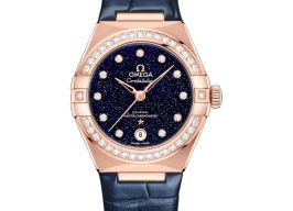Omega Constellation 131.58.29.20.53.003 (2025) - Blue dial 29 mm Rose Gold case