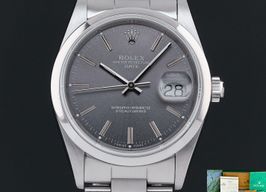 Rolex Oyster Perpetual Date 15200 (1993) - Grijs wijzerplaat 34mm Staal